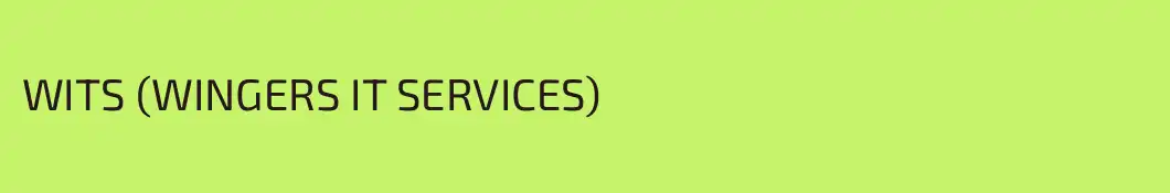 WITS (WINGERS IT SERVICES)